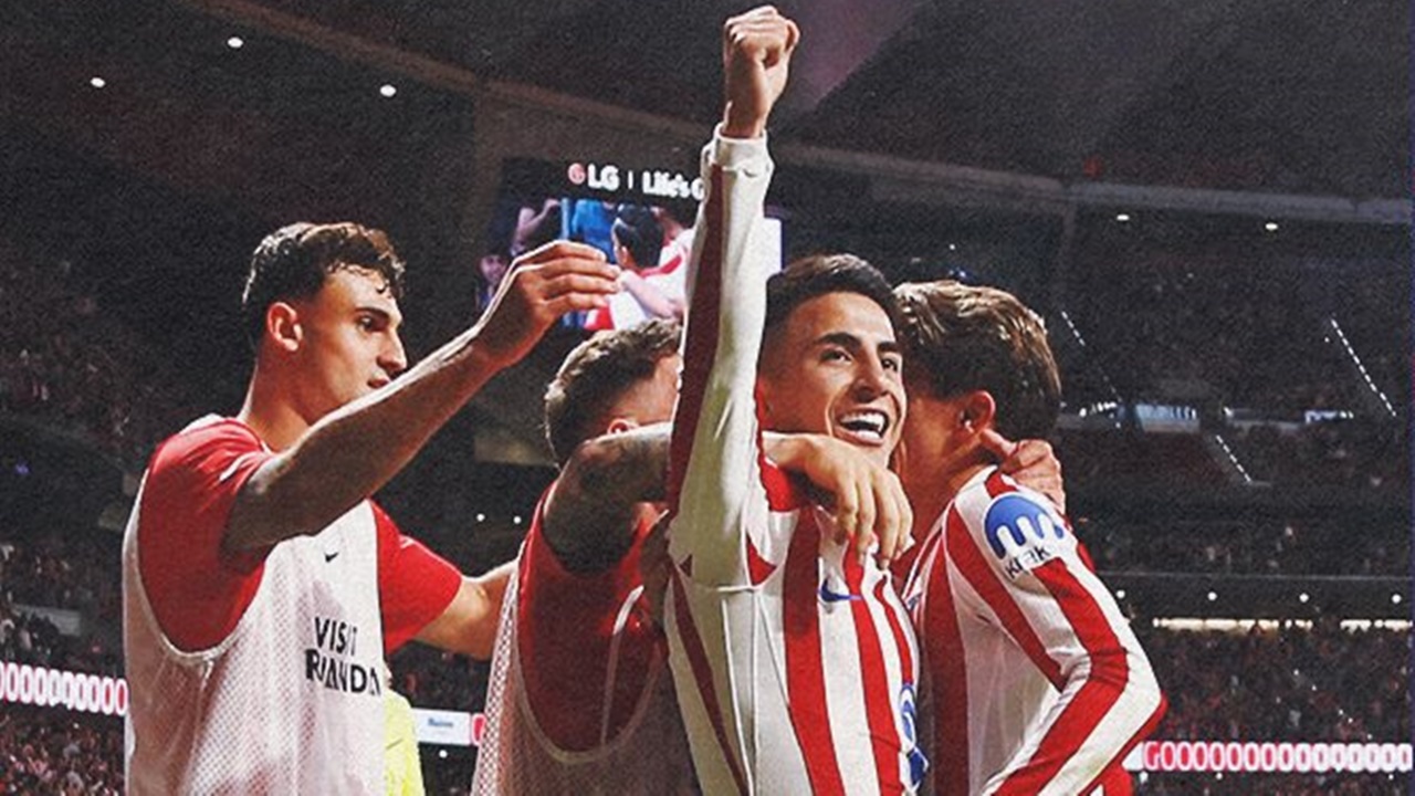 Thiago Almada Amankan Kemenangan Atletico Madrid vs Osasuna