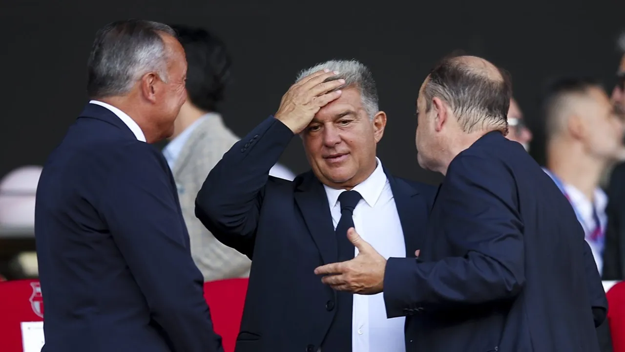 Joan Laporta Marah dengan Keputusan Wasit Lawan Girona