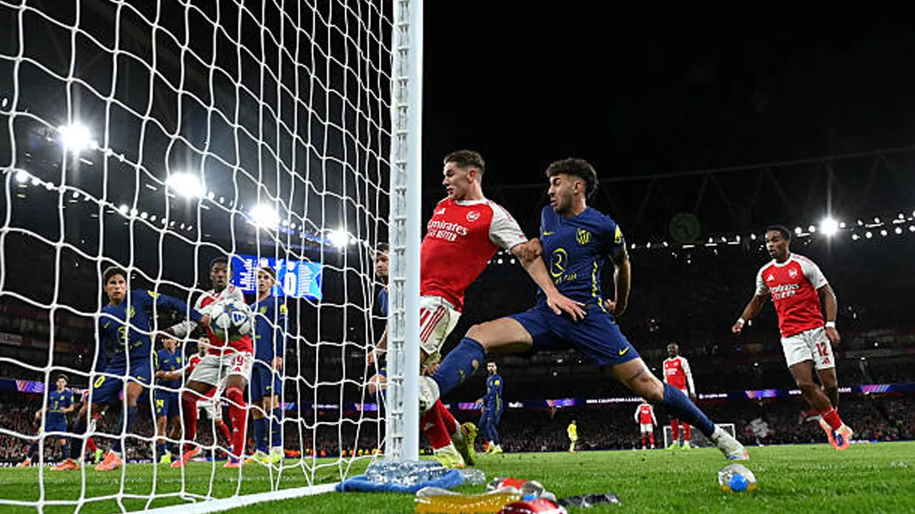 Arsenal vs Atletico Madrid via gettyimages