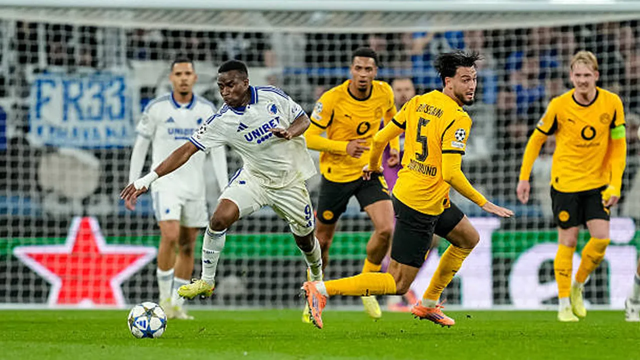 Hasil Pertandingan Champions League: Copenhagen 2-4 Dortmund