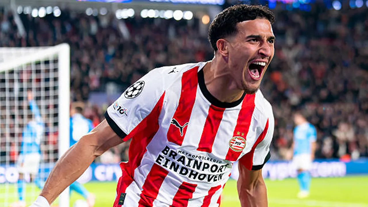 PSV vs Napoli via gettyimages