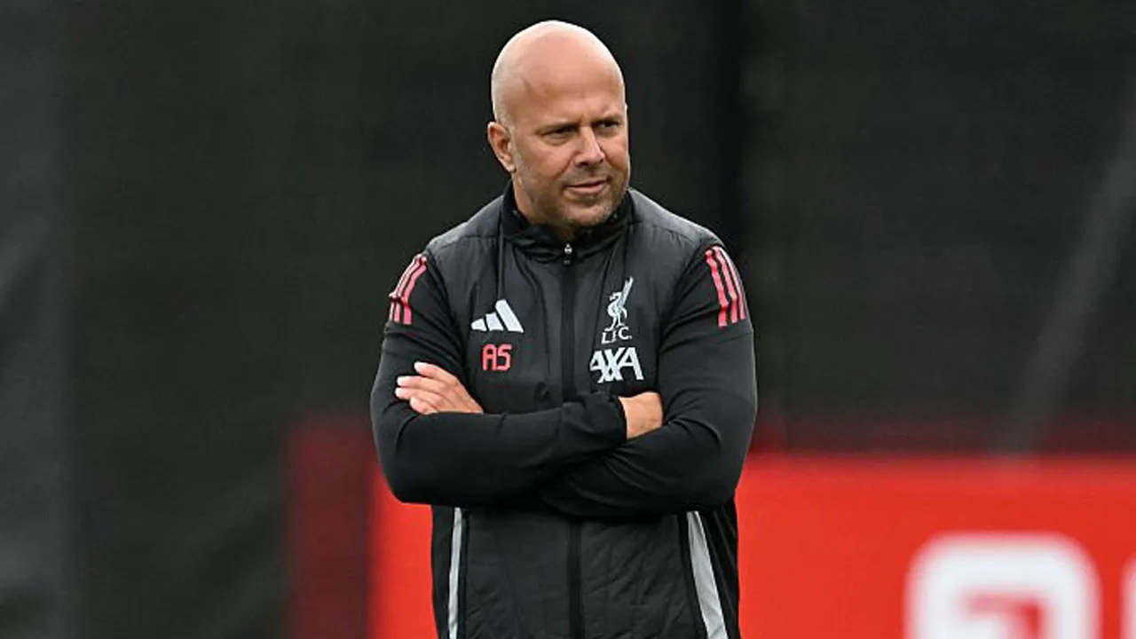 Arne Slot. (Foto: Oli Scarff/AFP)