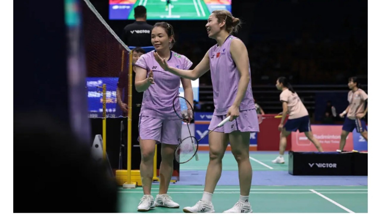 French Open 2025: Pearly Thinaah Tantang Juara Olimpiade Chen/Jia