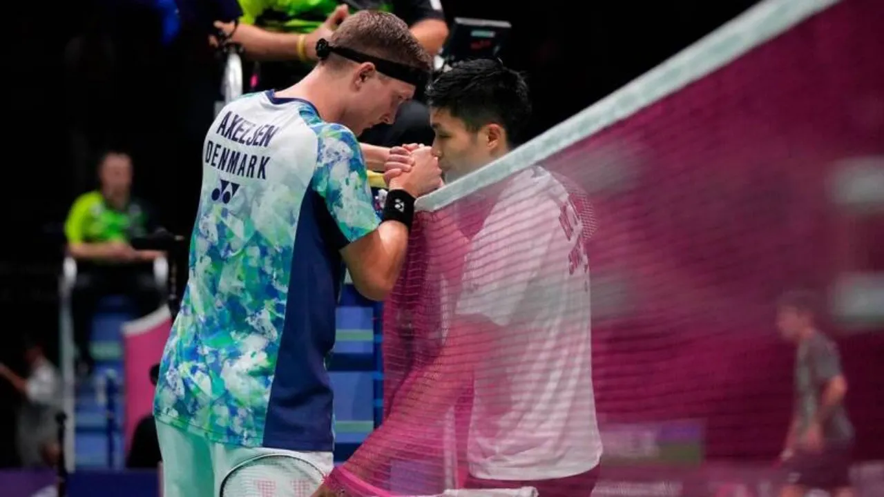 French Open 2025: Viktor Axelsen Singkirkan Chou Tien Chen