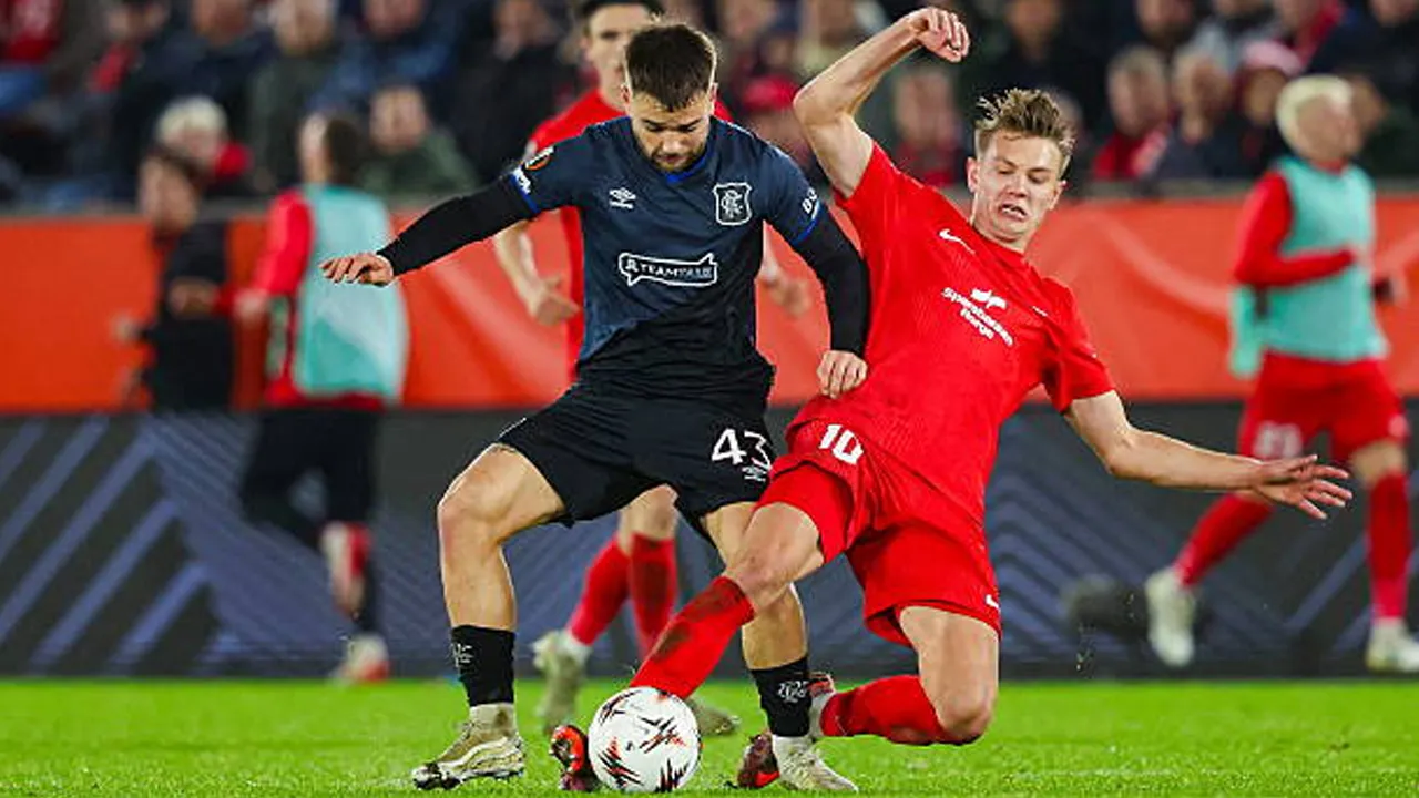 Brann vs Rangers via gettyimages