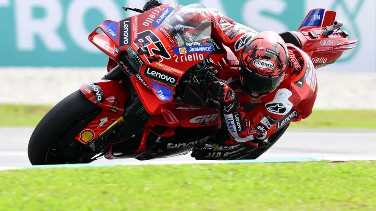 Hasil Kualifikasi MotoGP Malaysia: Bagnaia Bekerja Keras Rebut Pole