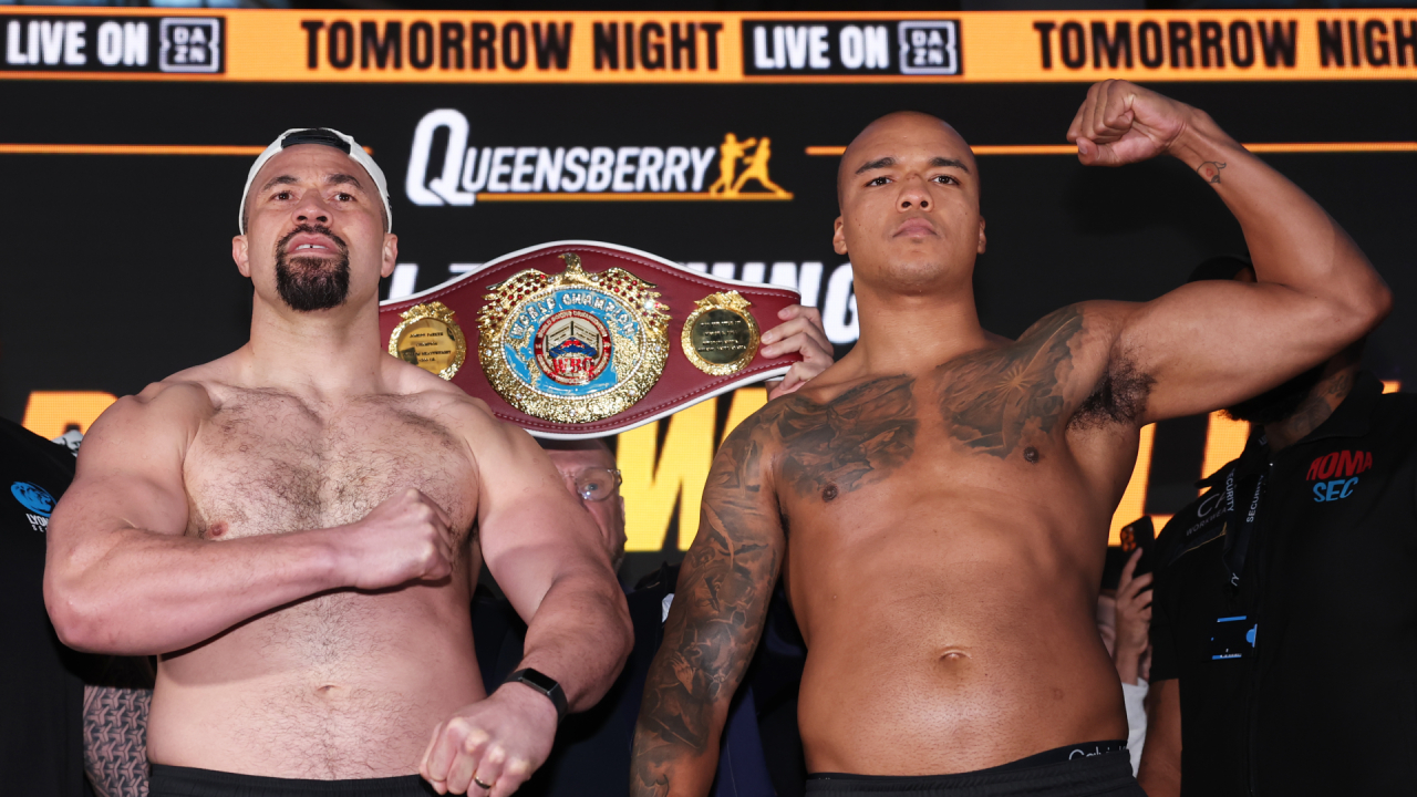 Joseph Parker Lebih Berat 20 Pound Dibanding Wardley Jelang Pertarungan