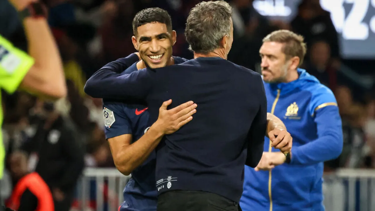Luis Enrique: Achraf Hakimi Adalah Bek Kanan Terbaik di Dunia