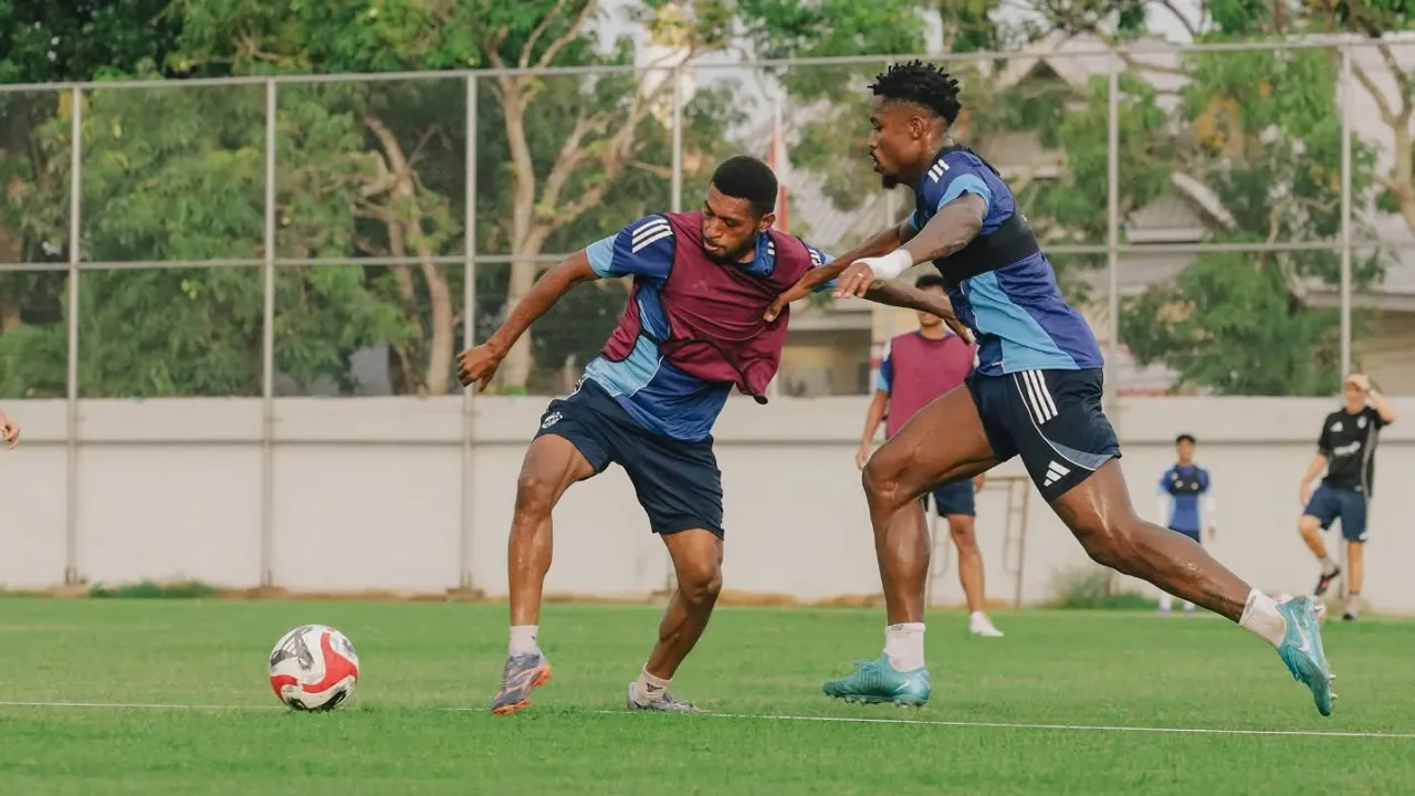 Persiapan PSM Makassar untuk menghadapi Persik Kediri/foto dok Persik Kediri