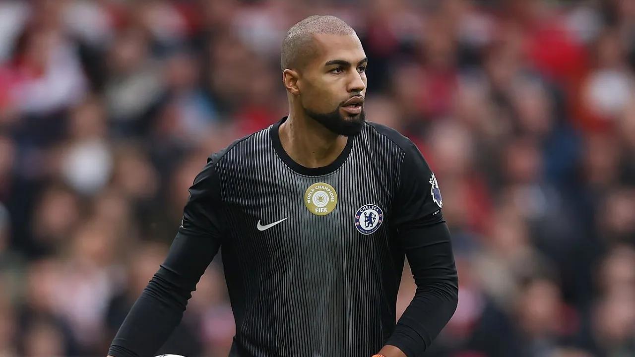 Kiper Chelsea, Robert Sanchez. (Foto: Michael Regan/Getty Images)