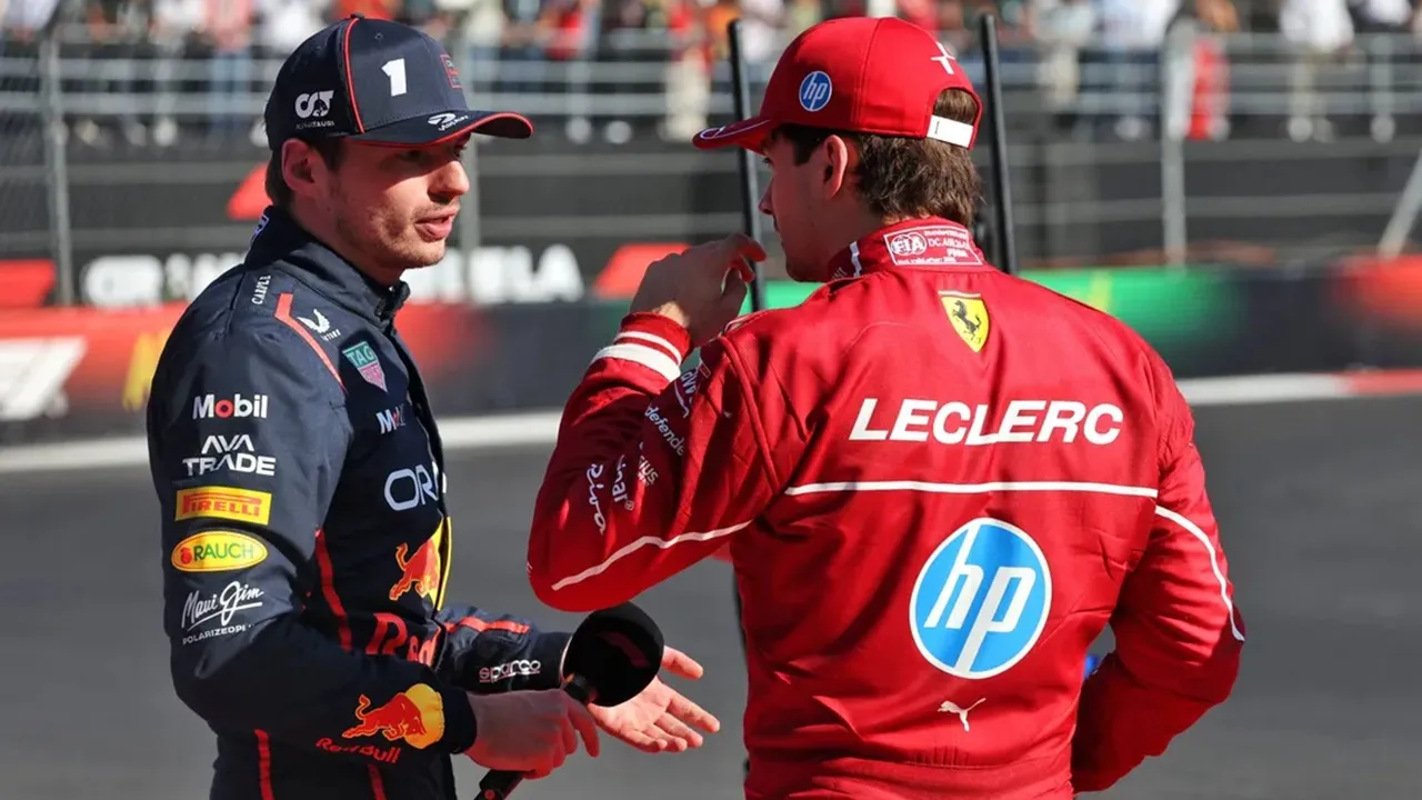 Max Verstappen vs Charles Leclerc