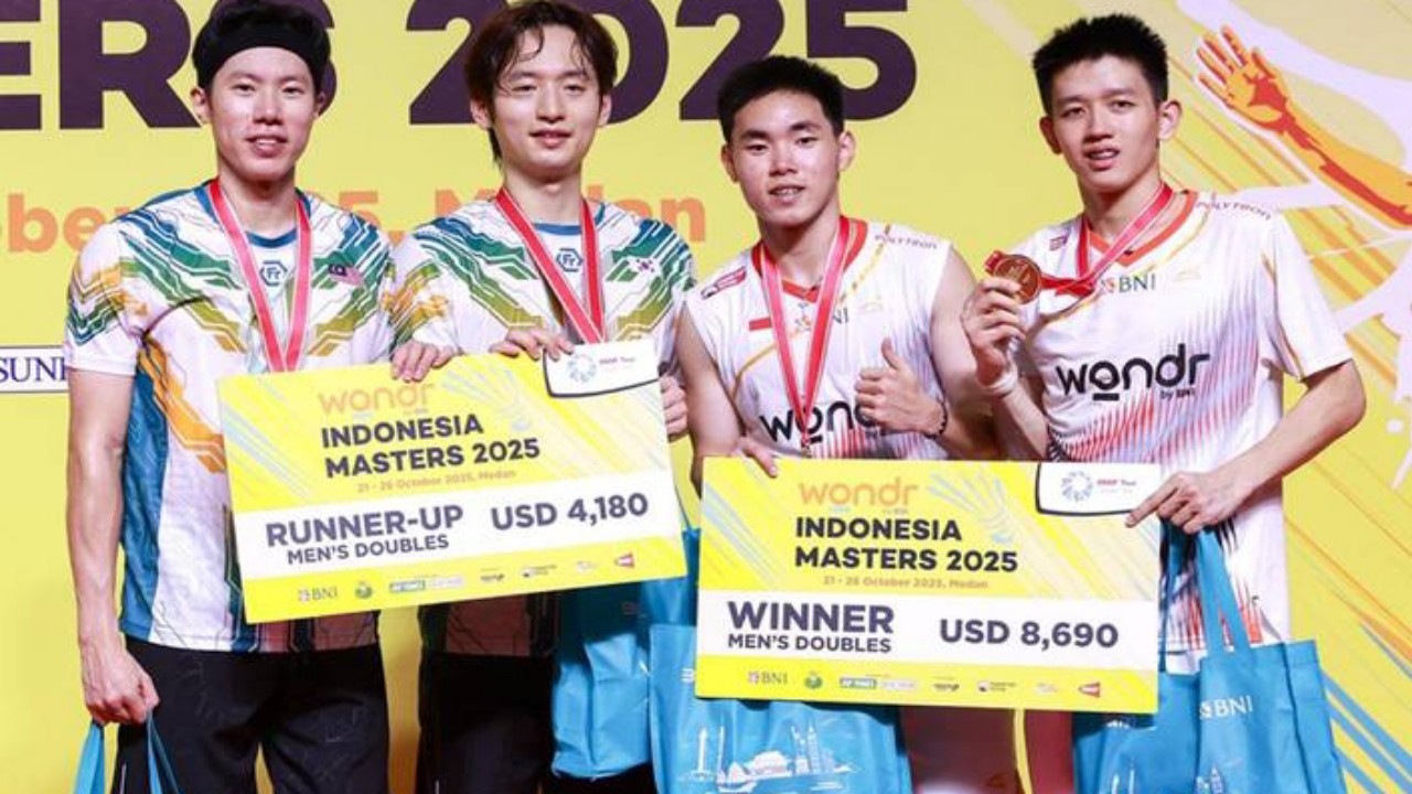 Raymond/Joaquin Bersyukur Menangi Indonesia Masters Super 100