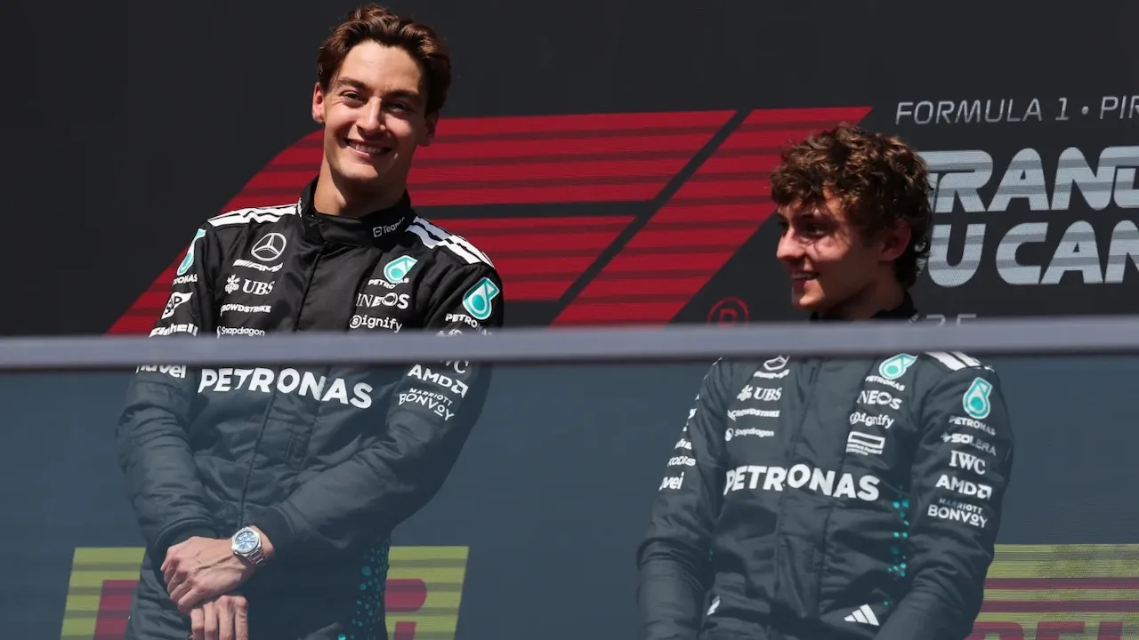 George Russell dan Kimi Antonelli