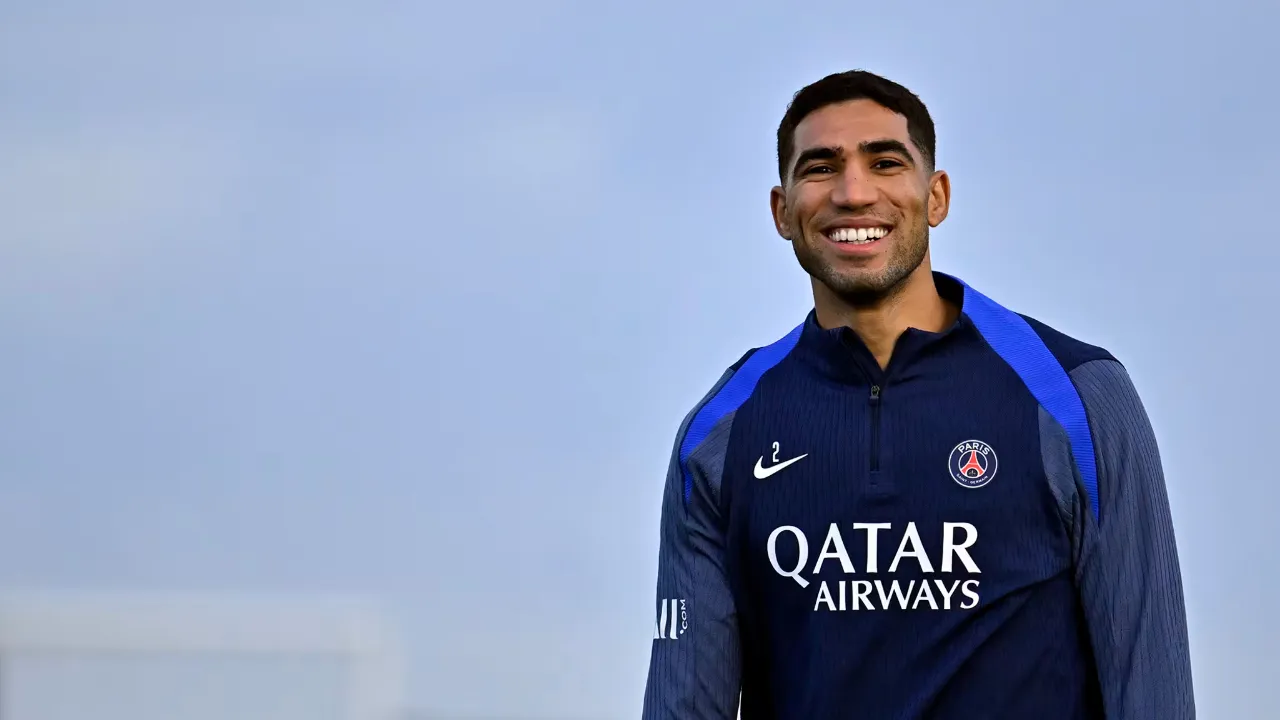 PSG Akan Istirahatkan Achraf Hakimi Pada Laga Kontra Lorient