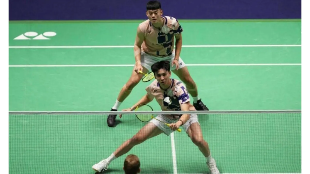 Comeback Wang Chi Lin/Chiu Hsiang Chieh Lolos 16 Besar Hylo Open 2025