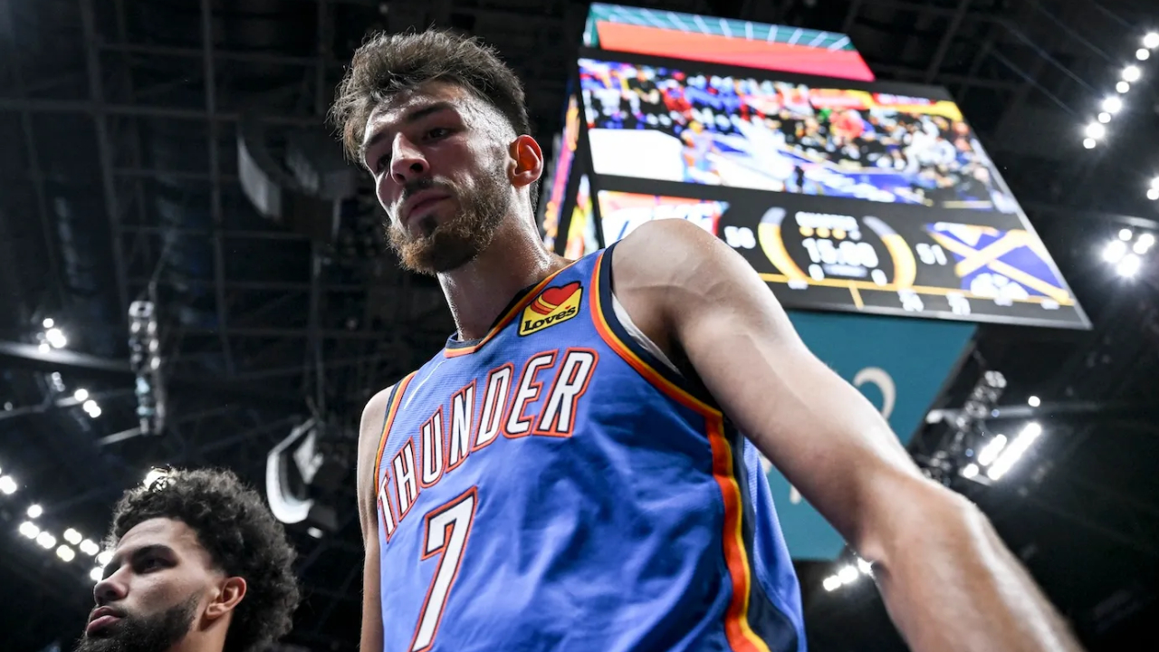 Thunder Istirahatkan Chet Holmgren Versus Kings Karena Kram Punggung