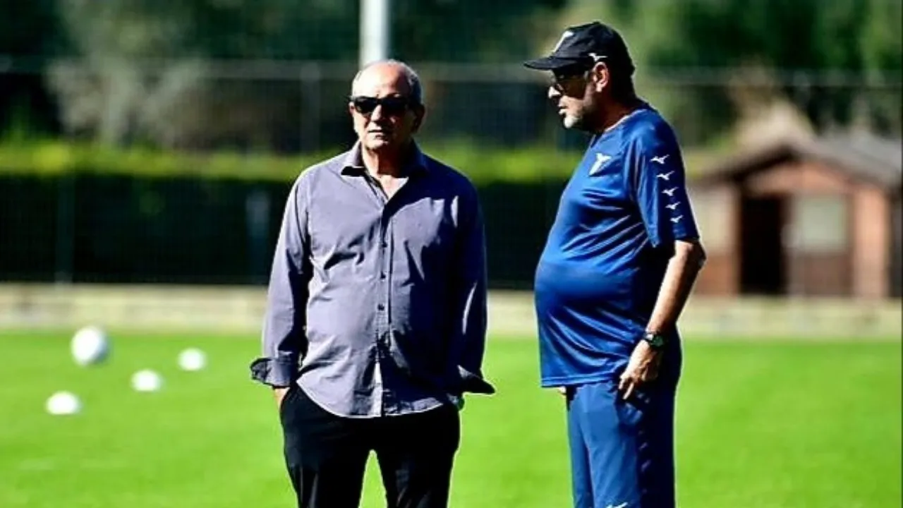 Angelo Fabiani dan Maurizio Sarri