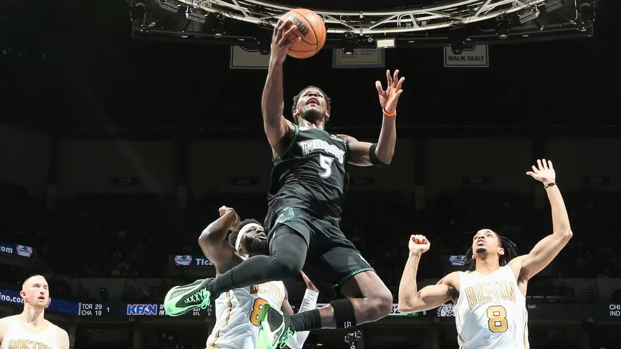 Hasil NBA: Minnesota Timberwolves Jungkalkan Boston Celtics 119-115