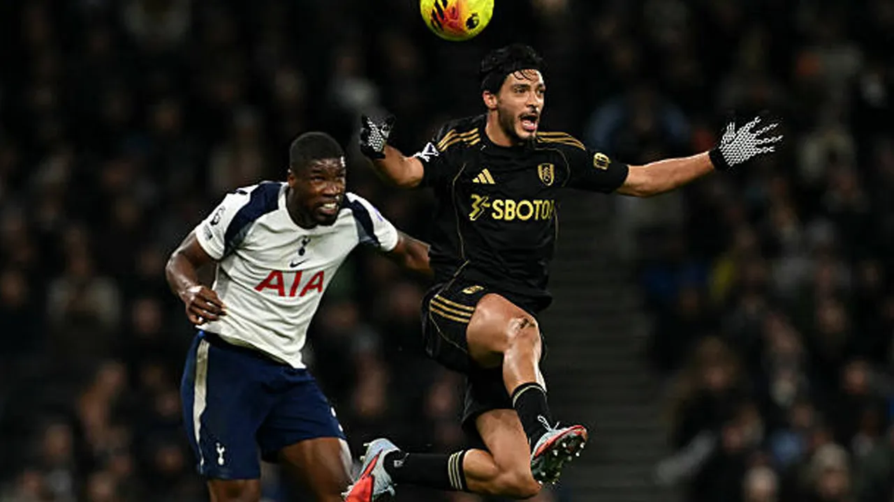Tottenham vs Fulham via gettyimages