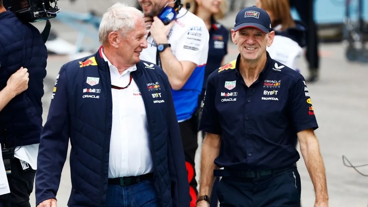 Red Bull Terkejut Adrian Newey Ditunjuk Jadi Prinsipal Aston Martin