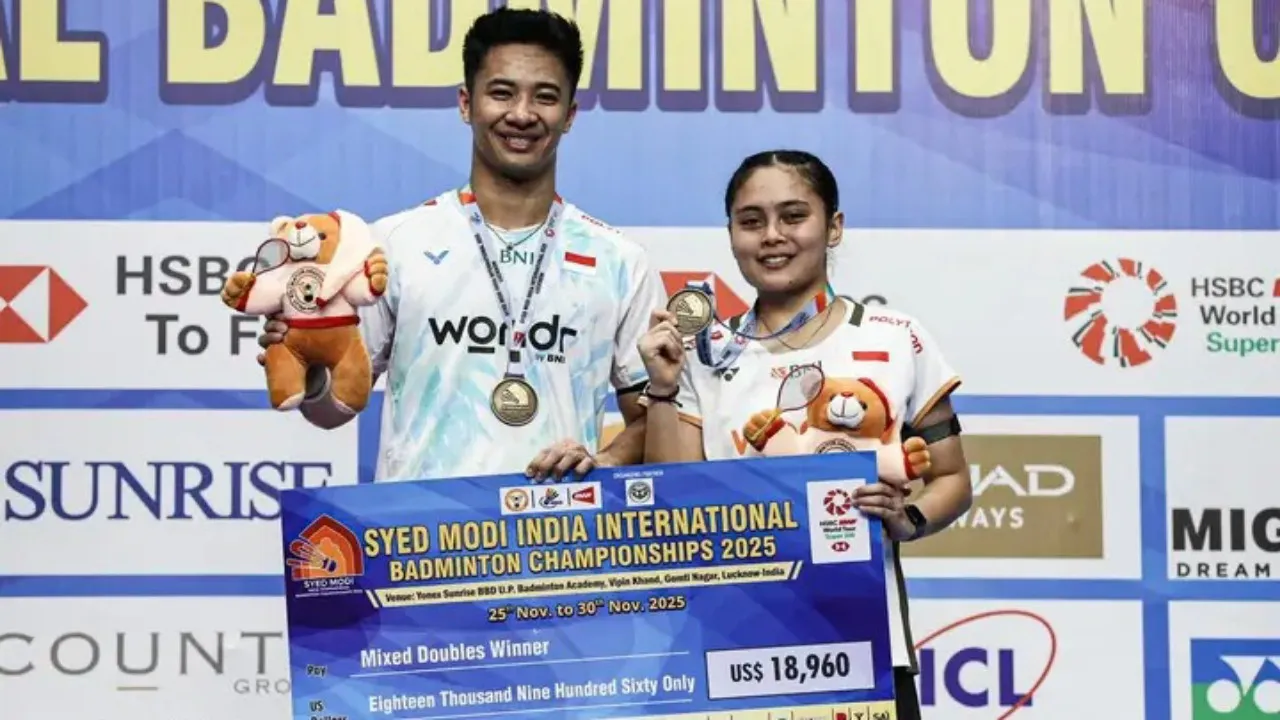 Sikat Thailand, Dejan/Bernadine Kampiun Syed Modi International 2025