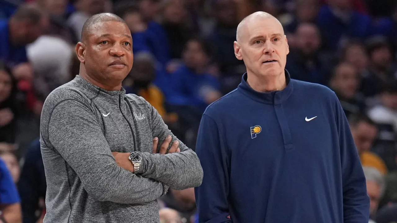 Doc Rivers (kiri) dan Rick Carlisle. (Foto: AP)