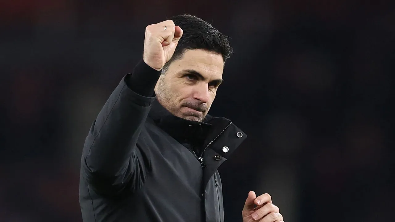 Manajer Arsenal, Mikel Arteta. (Foto: Catherine Ivill - AMA/Getty Images)