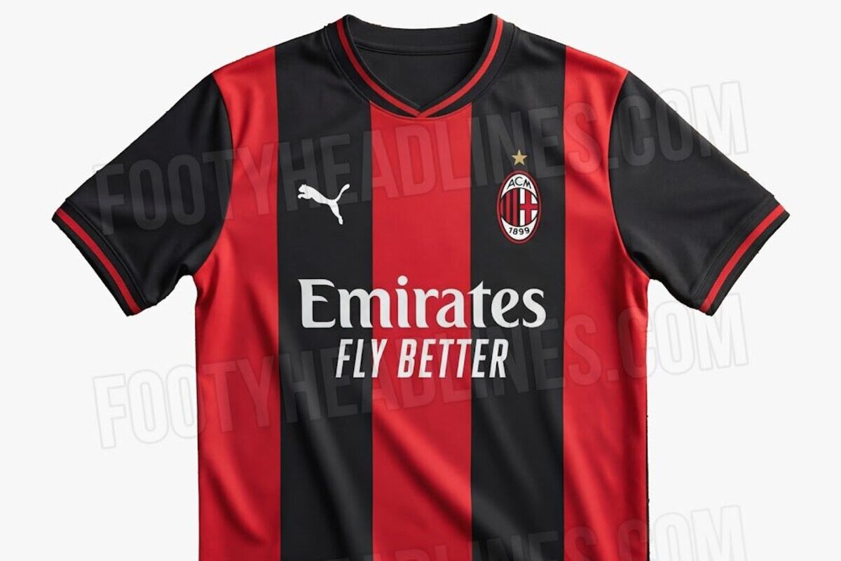 Jersey Kandang Milan Musim 2026-27 Dikabarkan Bocor - sumber: (footballitalia)