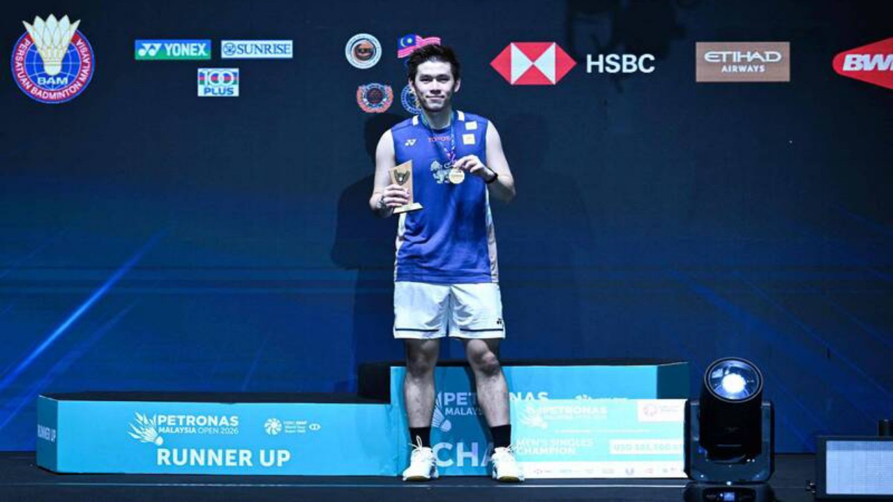 Kunlavut Vitidsarn Kampiun Tunggal Putra Malaysia Open 2026