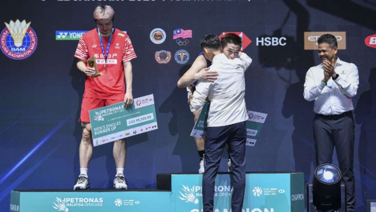 Peran Lee Chong Wei Bikin Kunlavut Vitidsarn Juara di Malaysia Open 2026