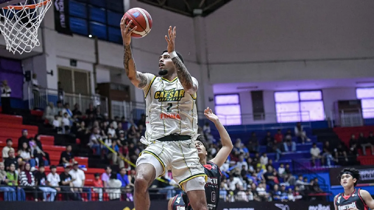 AJ Bramah belum puas dengan performanya lawan Hangtuah. (Gambar: IBL Indonesia)