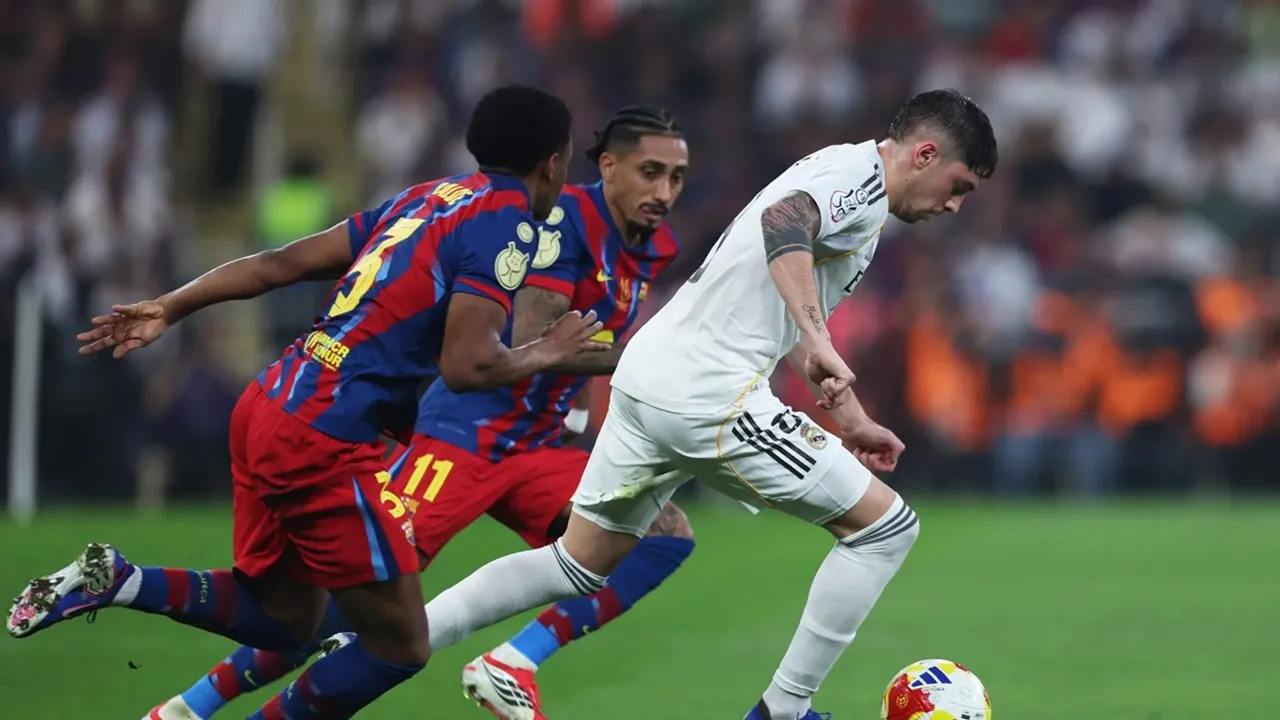 Fede Valverde Kembali Cedera di Final Piala Super Spanyol