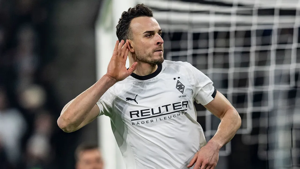 Haris Tabakovic. (Foto: Christian Verheyen/Borussia Moenchengladbach)