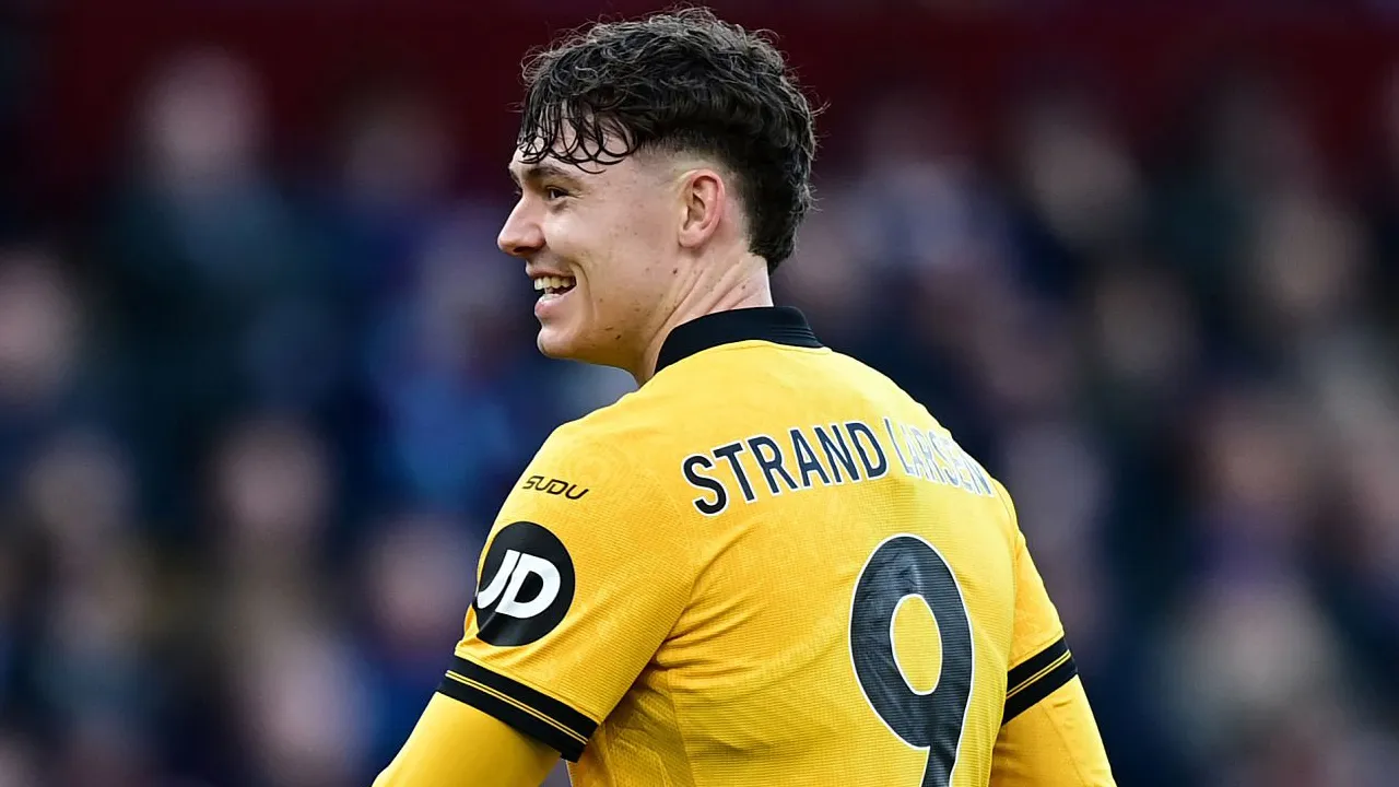 Jorgen Strand Larsen. (Foto: Richard Martin-Roberts - CameraSport)