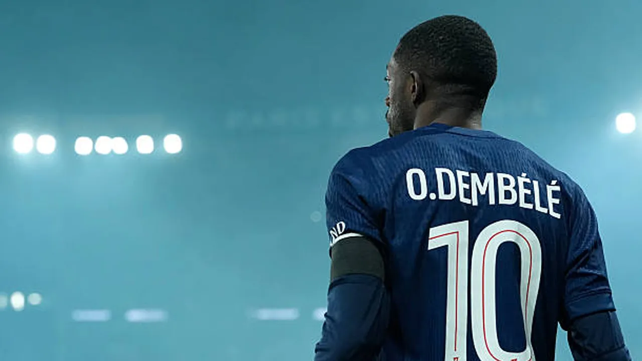 Ousmane Dembele via gettyimages