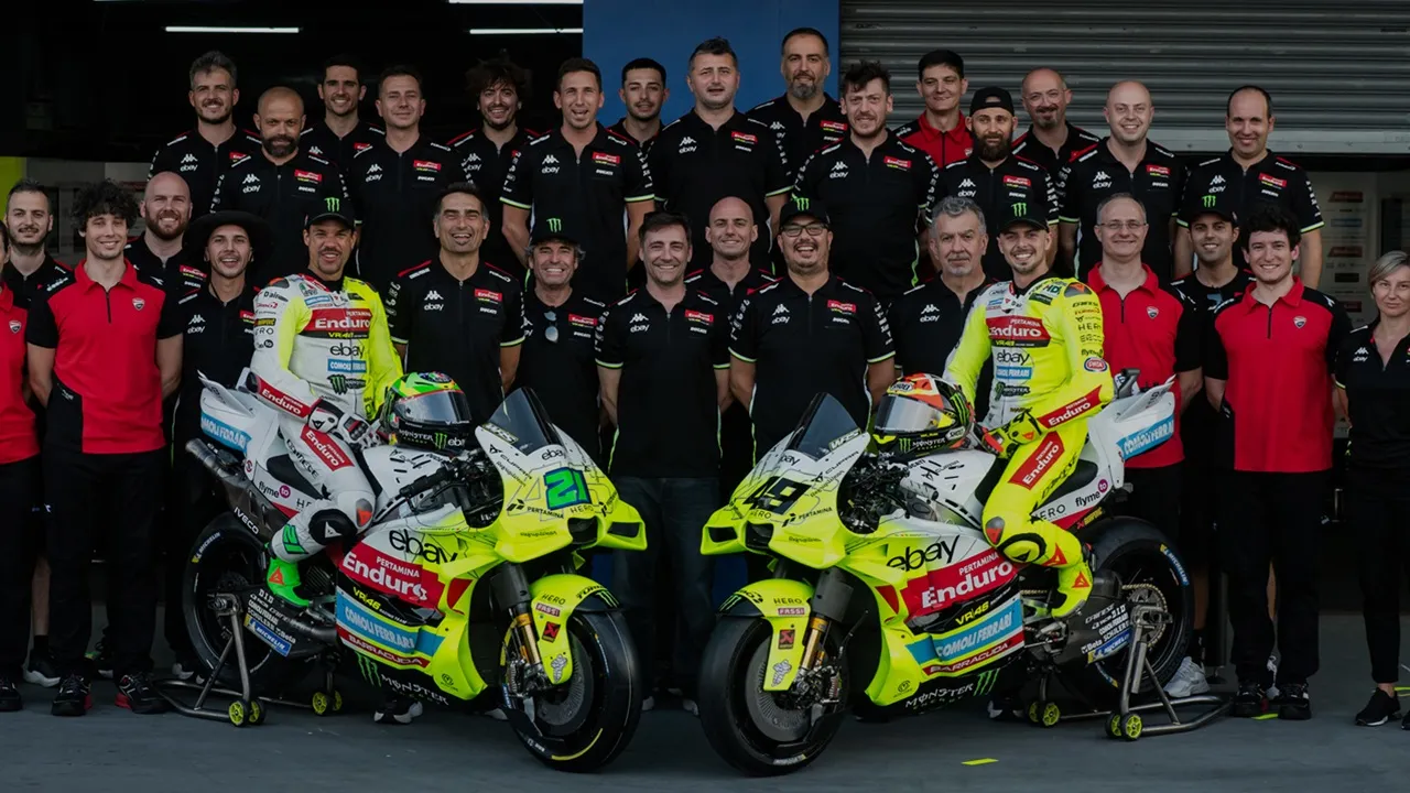 Franco Morbidelli dan Fabio Di Giannantonio VR46 Racing Team