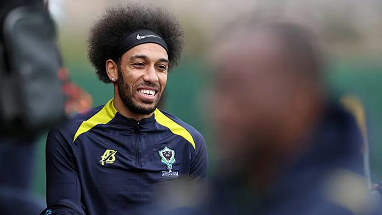 Aubameyang / via Gettyimages