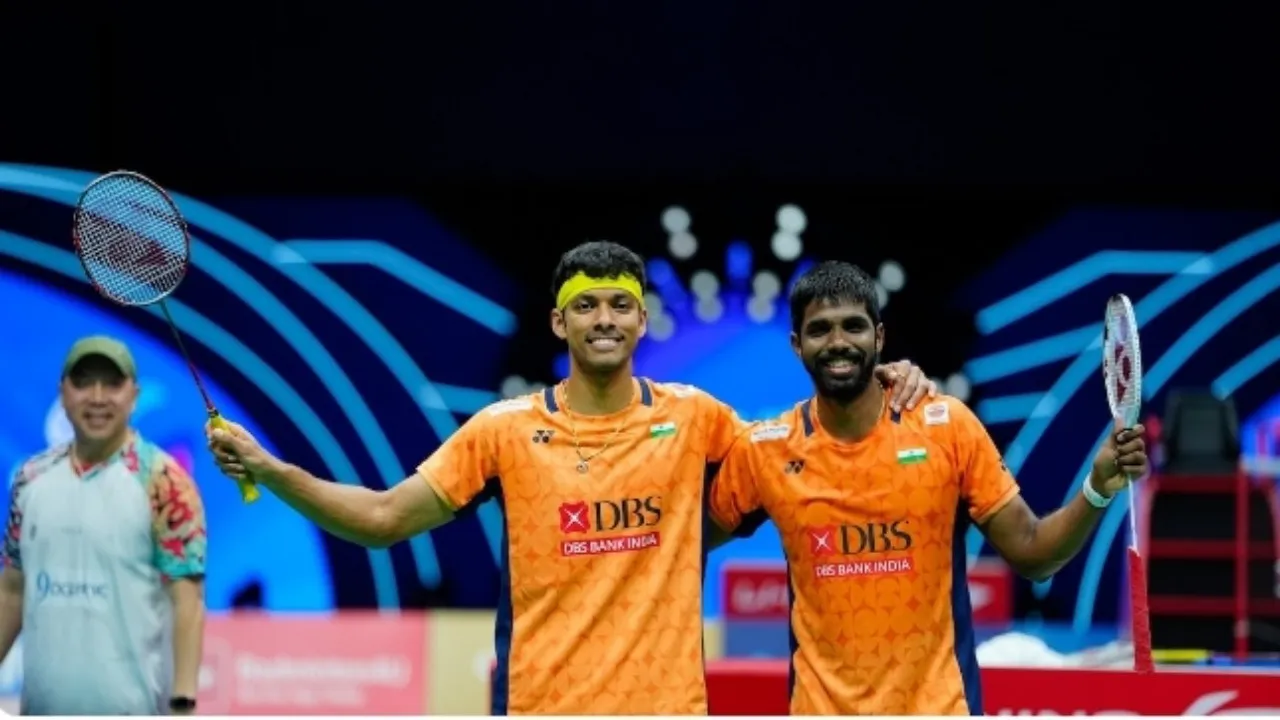 Satwiksairaj Rankireddy-Chirag Shetty/[Foto:Sportstar]