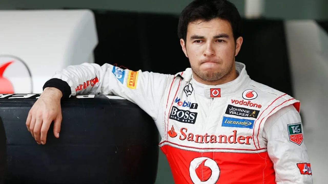 Sergio Perez saat memperkuat McLaren