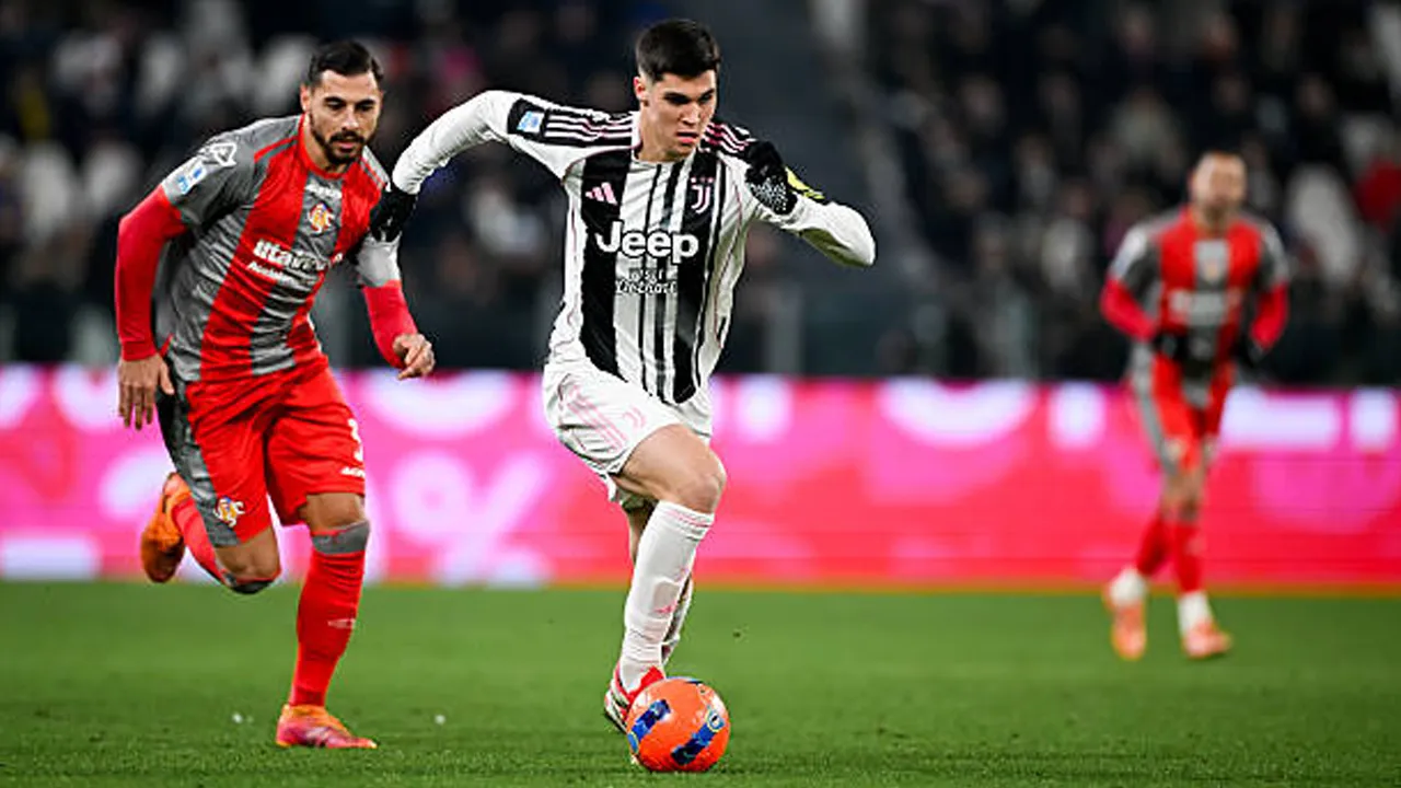 Juventus vs Cremonese via gettyimages