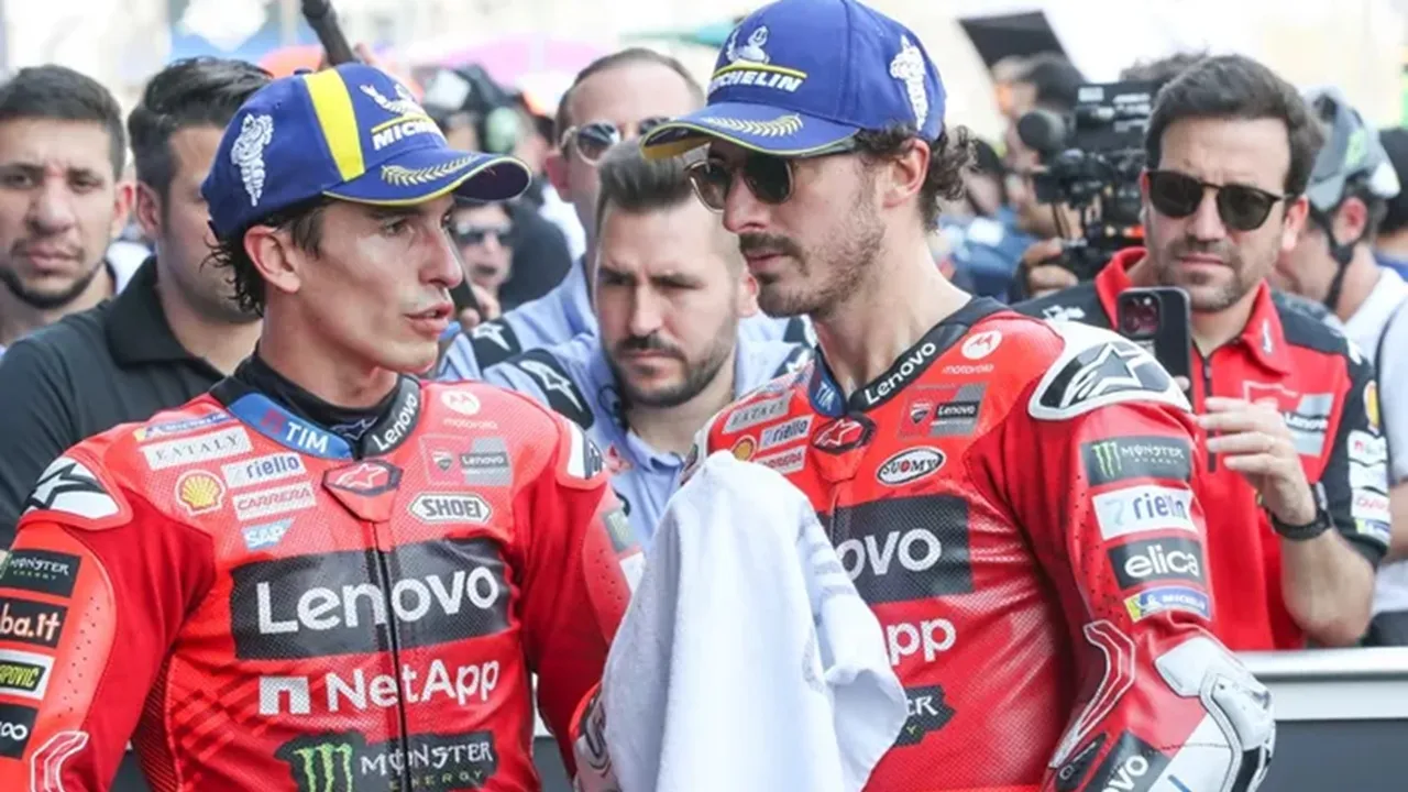 Marc Marquez dan Francesco Bagnaia