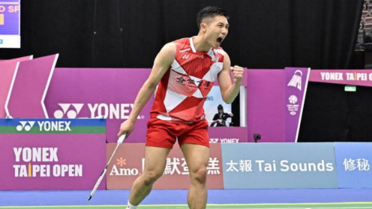 BWF Ranking: Chou Tien Chen Tembus Peringkat 5 Dunia