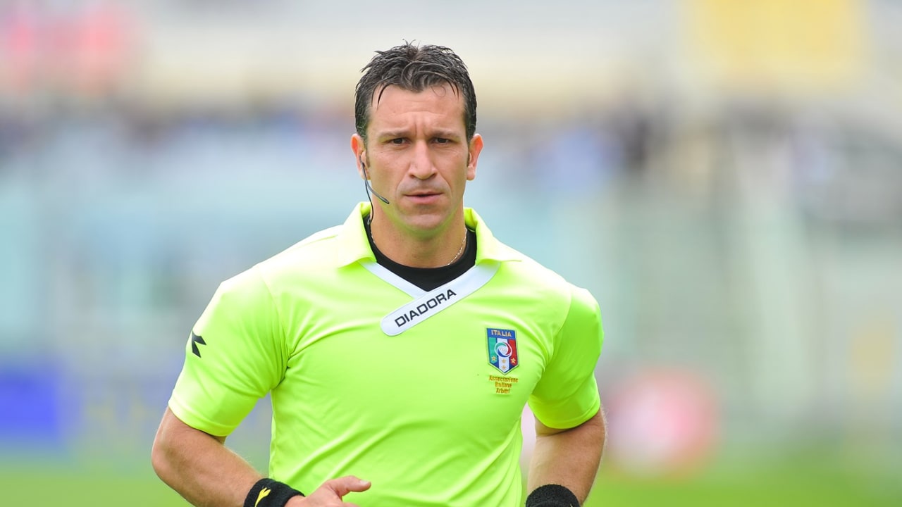 Dinilai Cukup Adil, Wasit Daniele Doveri Panen Pujian dari Media Italia