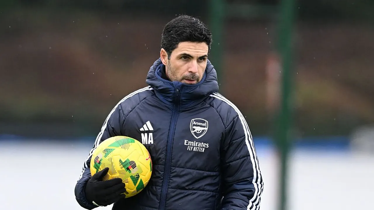 Manajer Arsenal, Mikel Arteta. (Foto: Stuart MacFarlane/Getty Images)