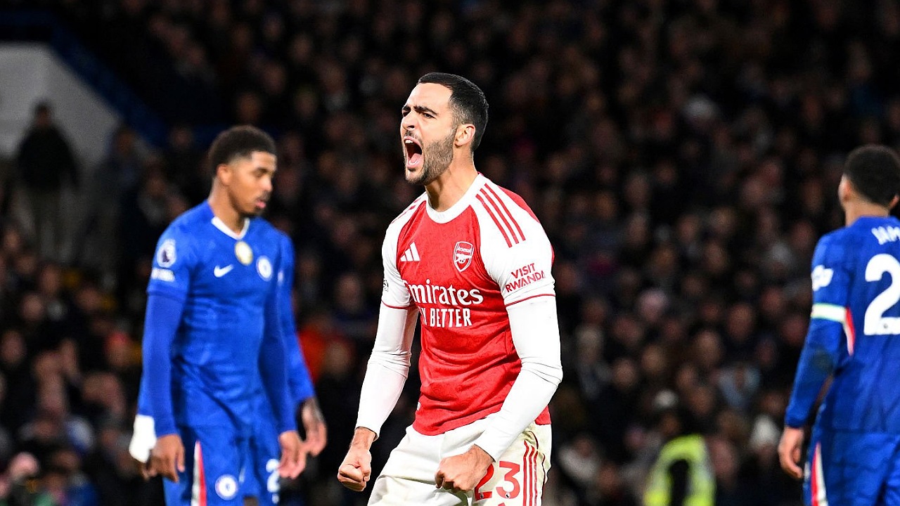 Mikel Merino Bidik Rekor Ian Wright saat Arsenal Tantang Chelsea