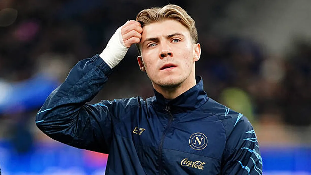 Rasmus Hojlund via gettyimages