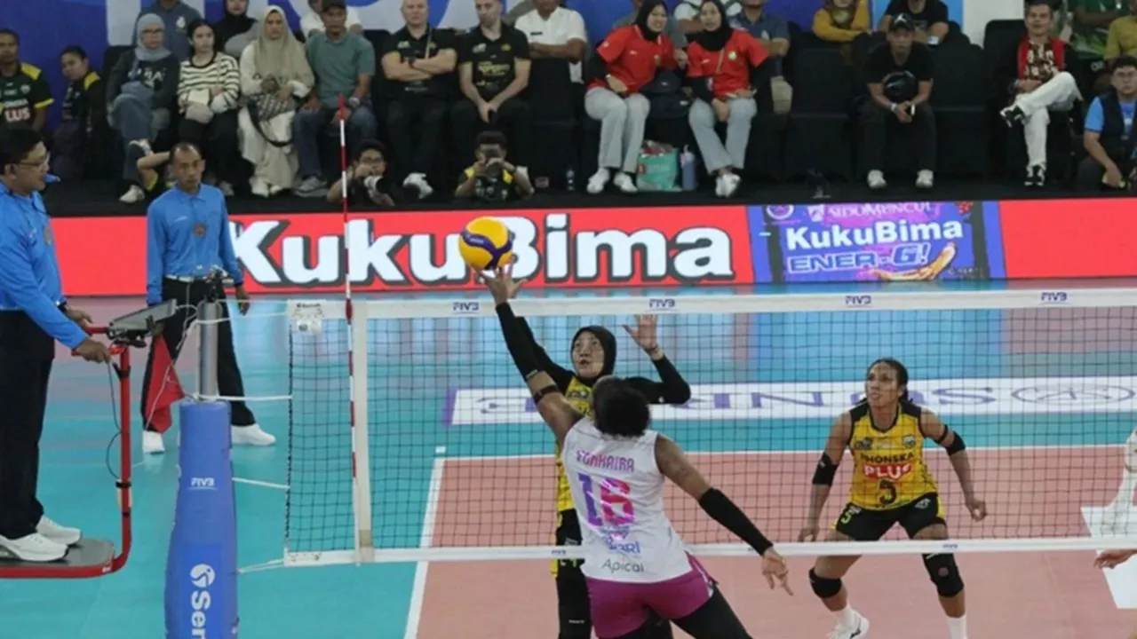 Proliga 2026: Gresik Phonska Tundukan Jakarta Popsivo Polwan