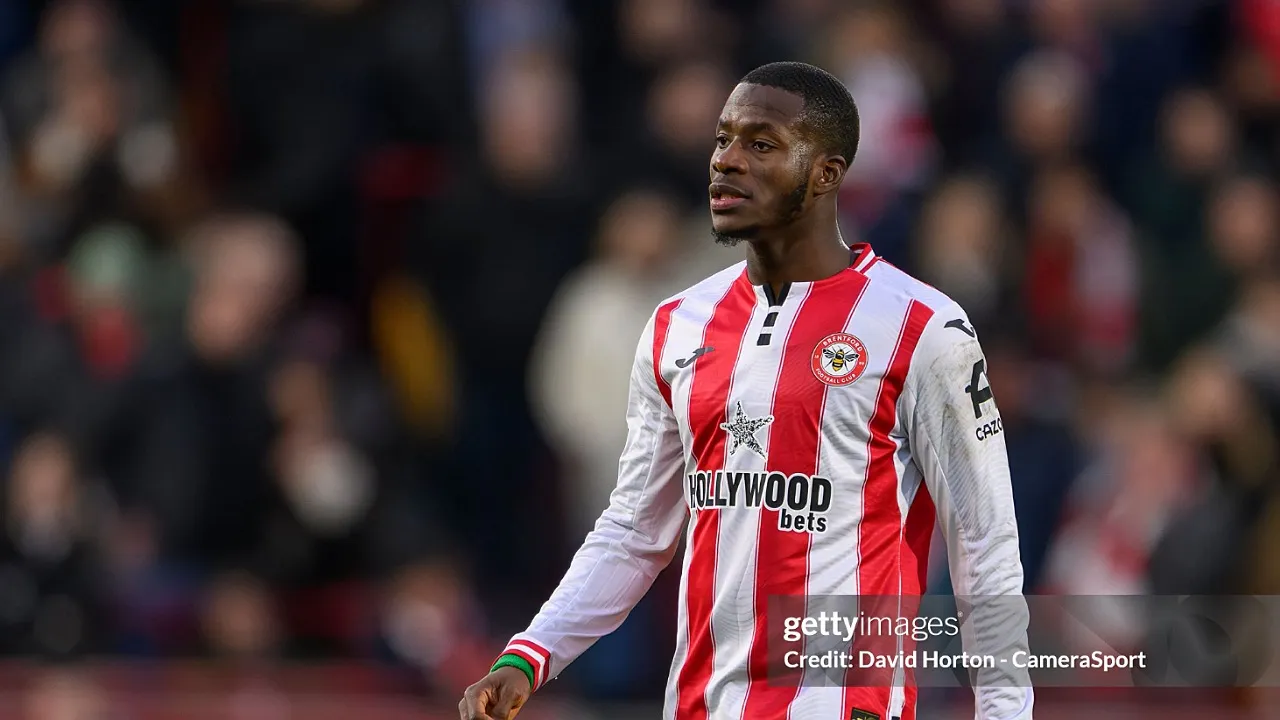 Winger Brentford, Dango Ouattara. (Foto: David Horton - CameraSport via Getty Images)