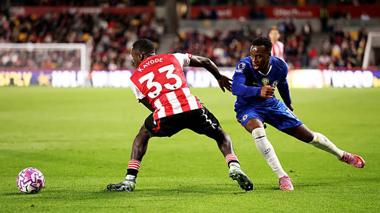 Chelsea vs Brentford / via Gettyimages