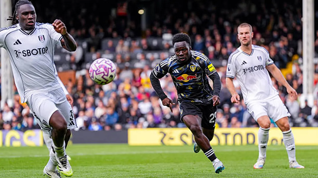 Leeds United vs Fulham / via Gettyimages